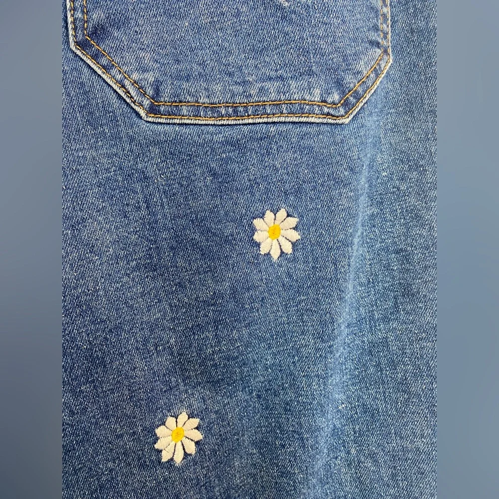 Desigual daisy embroidered jeans - Picture 4 of 4